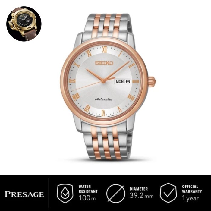 Jam Tangan Pria Seiko PRESAGE SRP696J1 Automatic Sapphire Glass [Original]