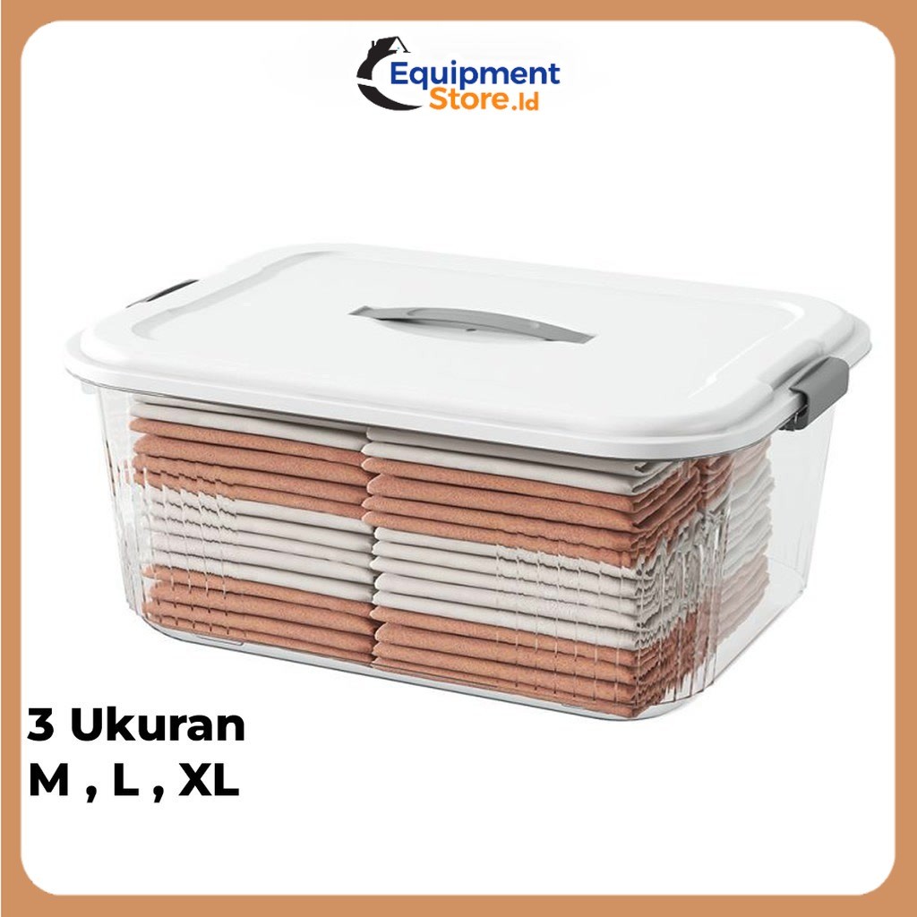 

Container Box Storage Organizer Box D80/ Tempat Penyimpanan Multifungsi Kontainer Plastik