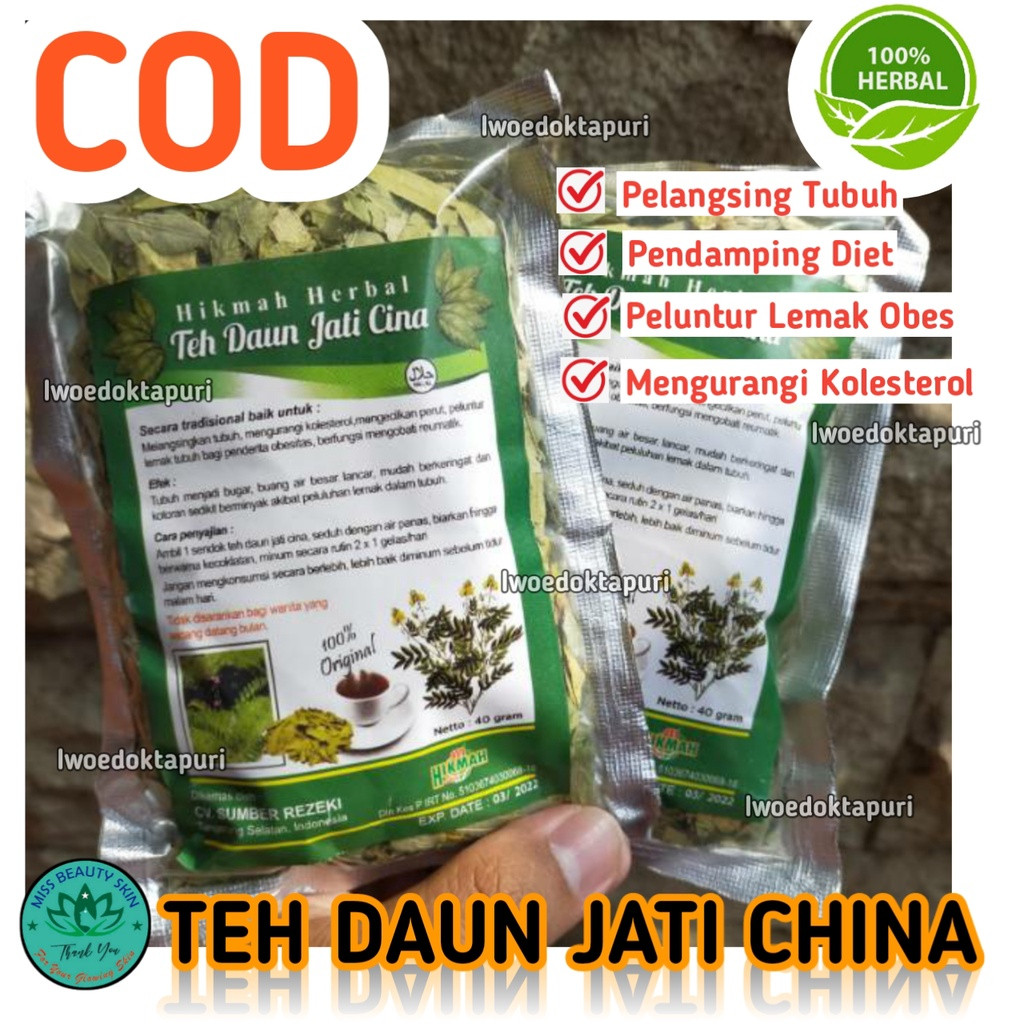 

Teh jati cina 2 PC teh herbal,obat diet,teh pelangsing