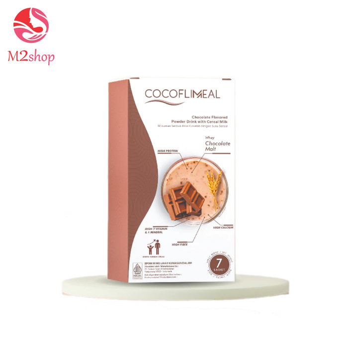 

Cocoflimeal Choco Isi 7 Sachet | Healthy Meal Replacement