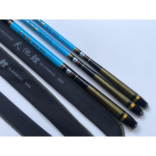 Joran Pancing Tegek Oregon Ikan Mas 360 450 540 Carbon