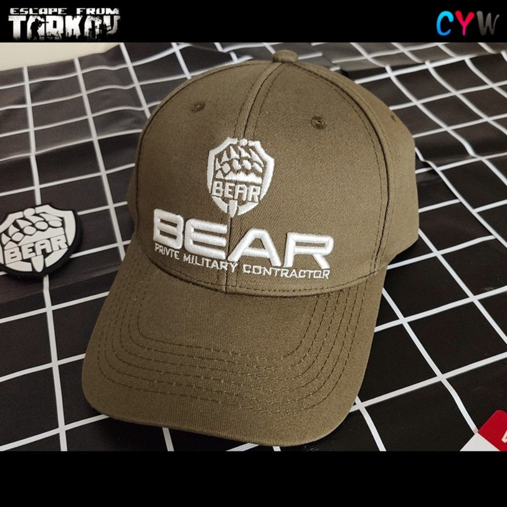 Escape From Tarkov Baseball Caps Cosplay USEC BEAR Basdball Cap Adjustable Hip Hop Caps Sun Hat Cosp