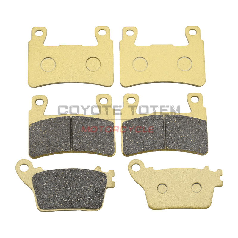 Front and rear brake pads Kawasaki Ninja ZX6R ZX636 ZX-6R ZX 6R Non-ABS 2013-2020 636cc ABS 2016 201