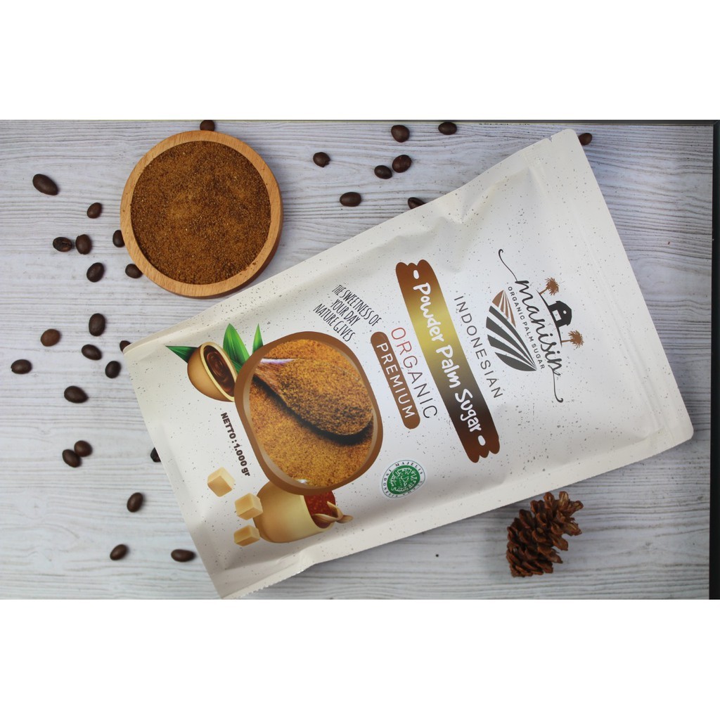 

[1 KG] Gula Aren Bubuk Murni Premium Manisin Kualitas Export (Gula Semut Super)