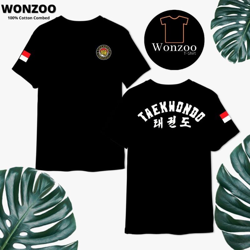 KAOS TAEKWONDO-BAJU TSHIRT TAEKWONDO INDONESIA