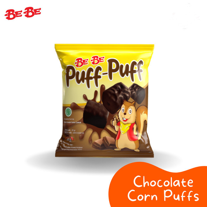 

Be Be Puff-Puff Snack Jagung Rasa Coklat 18gr