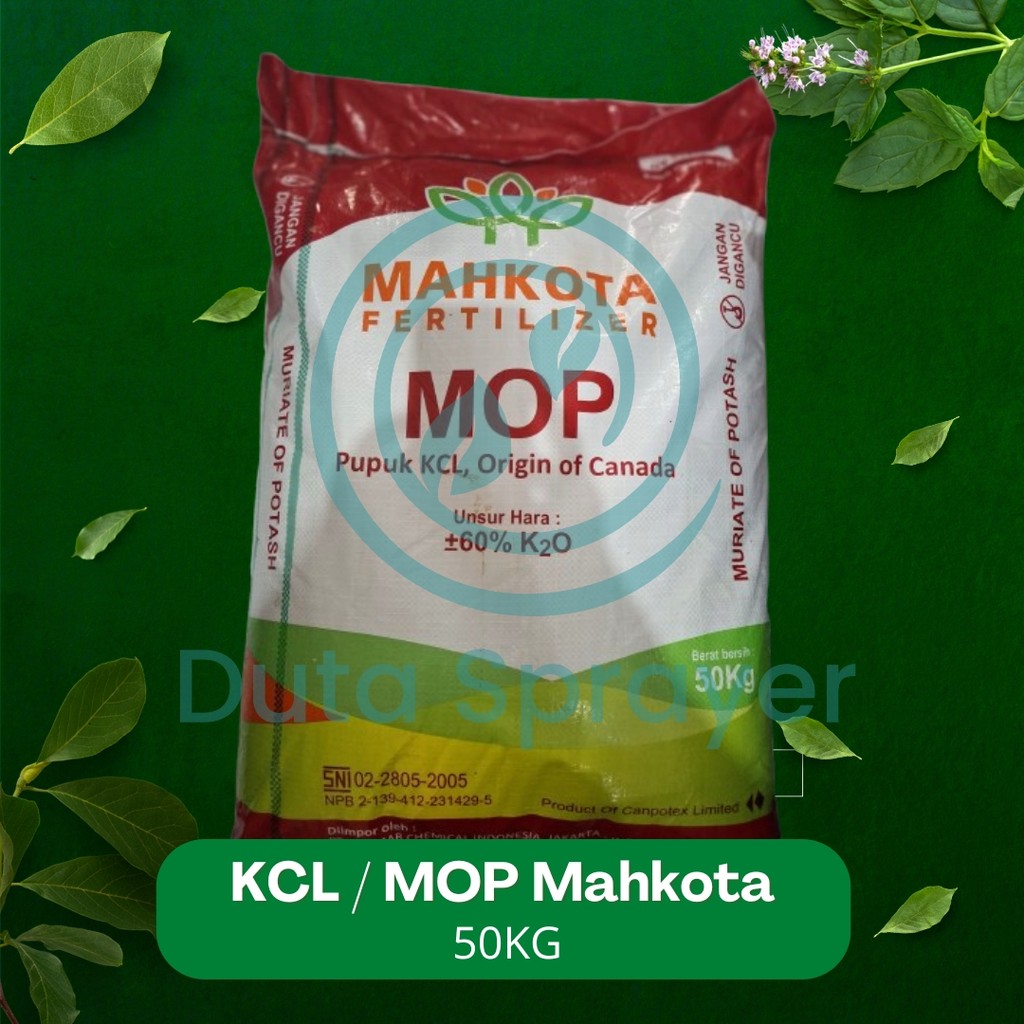 PUPUK KCL (MOP) MAHKOTA - 50 KG