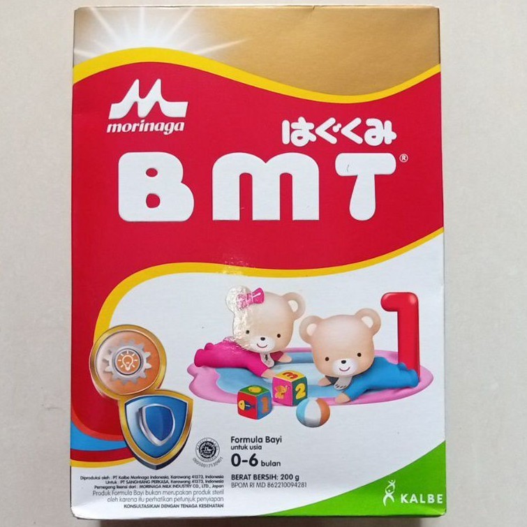 Susu Bayi/Susu Bubuk Morinaga BMT 1 (0-6 Bulan) 200 Gram