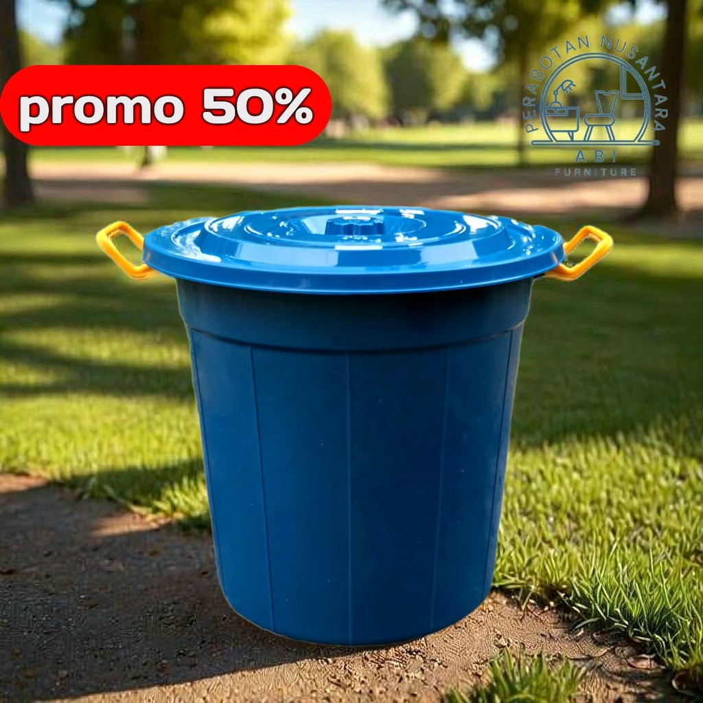 TERMURAH Ember Air Plastik Tutup 30 Liter / Ember Plastik / Ember Air Plastik Kamar Mandi / TONG