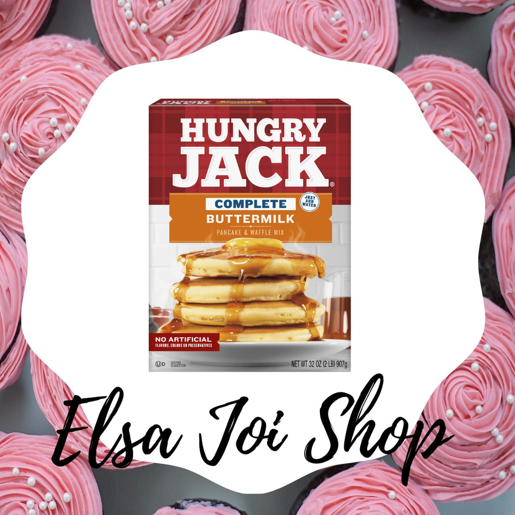 

Hungry Jack Complete Buttermilk Pancake & waffle Mix - 907 Gr
