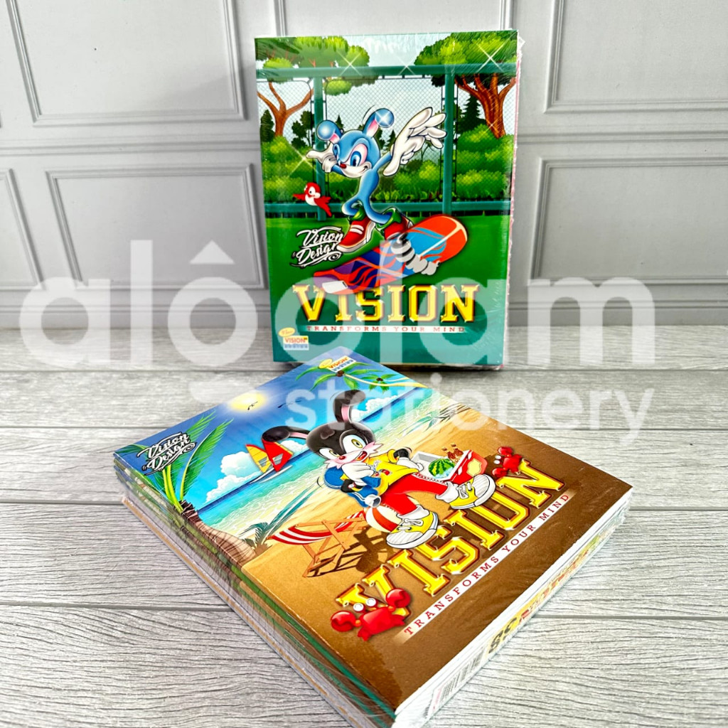 

SATU PACK ( 10 PCS ) Buku Tulis Vision 38