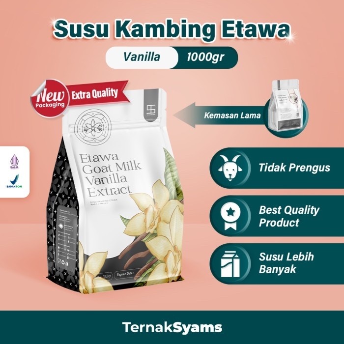 

AD 1KG Susu Kambing Etawa Varian Rasa Vanilla Vanila Vanili Manis