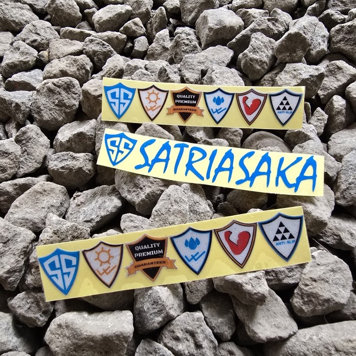 satriasaka stiker trail CRF 150/250 KLX WR GORDON DTRACKER KTM YZ VIAR KX