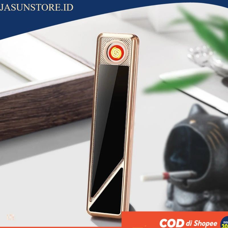 Korek Api Unik Elektrik Kecil Sliding Korek USB Bisa Cas USB Murah