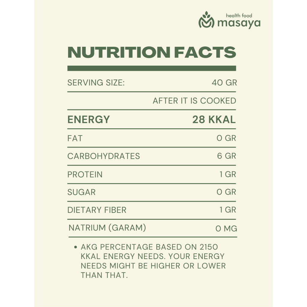 

JKL Masaya Beras Porang Paket Dobel Travel Pack - beras porang shirataki konjac diet health food