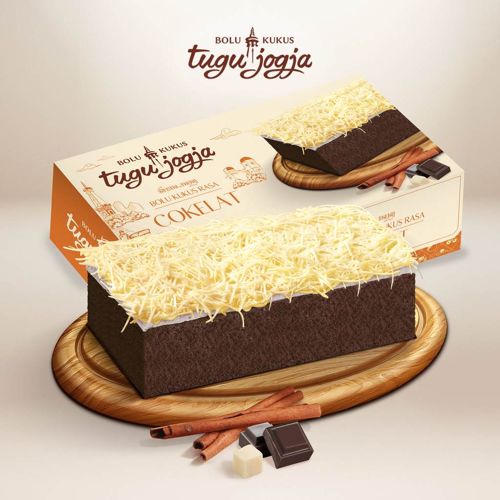 

Bolu Kukus Tugu Jogja Cokelat - Reguler Pack