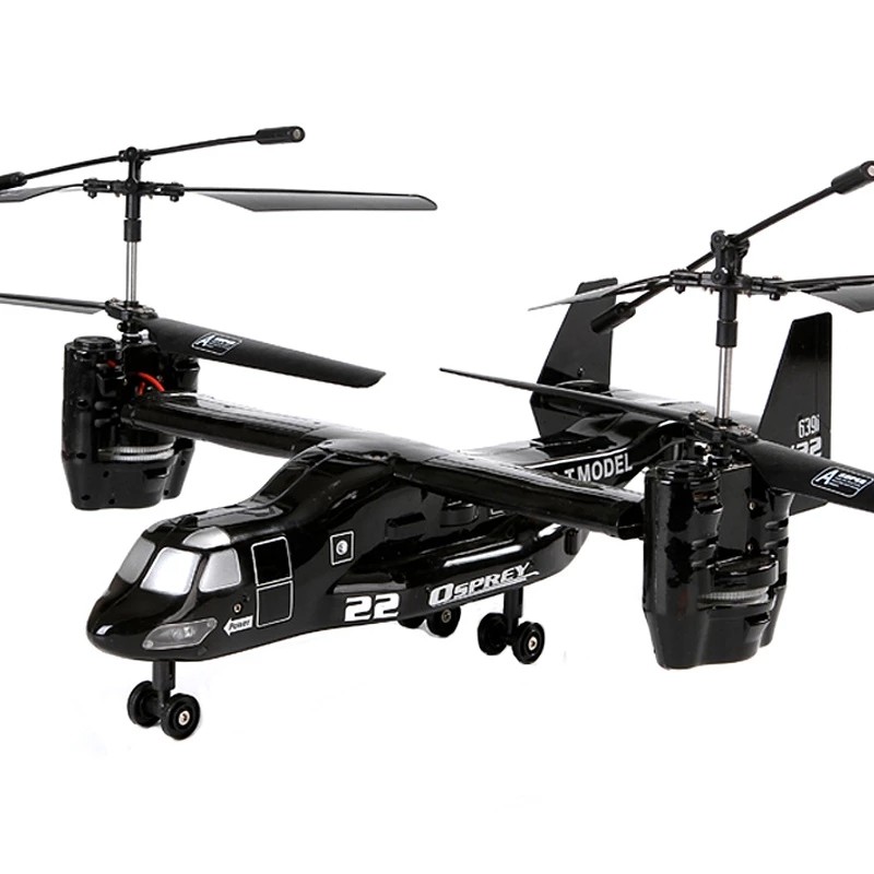 Simulation Osprey V22 Big RC Helicopter 3D Transport Aircraft 2.4GHz 4CH Remote Control Helicopter A