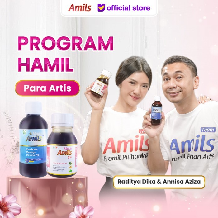 

Madu Amils Pria 1 Botol Madu Penyubur Pria Madu Promil