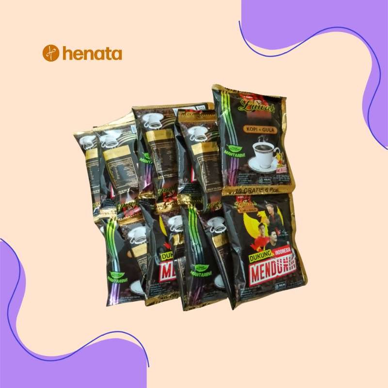 

Luwak Hitam Kopi+Gula 23G (16BKS) renteng