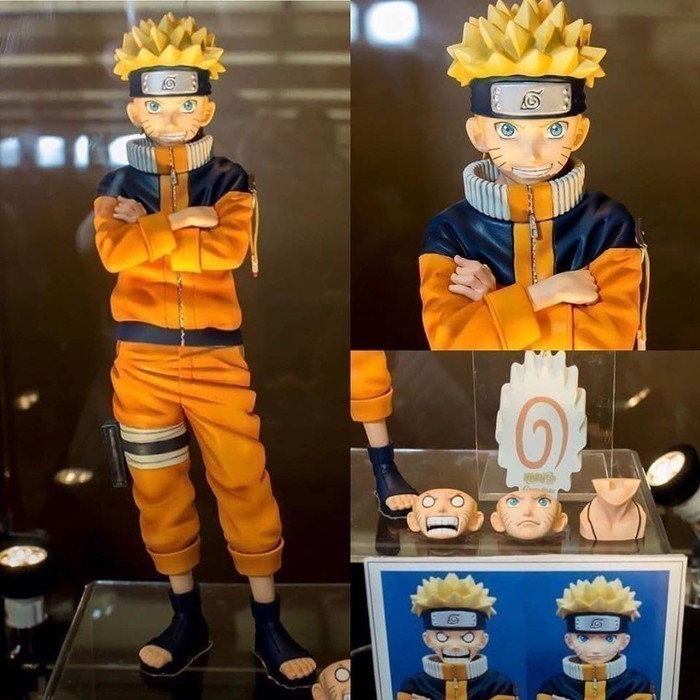ORIGINAL BANDAI GRANDISTA Uzumaki Naruto Teen Shippuden - NEW & RARE
