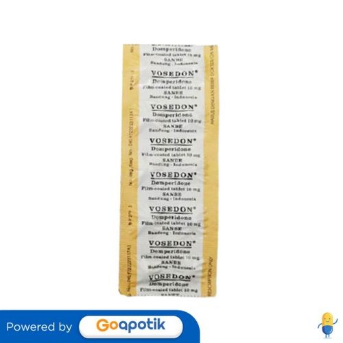 Vosedon 10 Mg Strip 10 Tablet