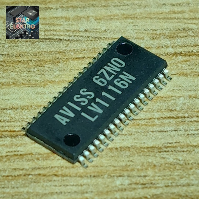 LV1116N Sop-36 SMD Tempel AVISS LV1116 LV 1116 1116N IC Sound Processor TV LG Suara Power Supply