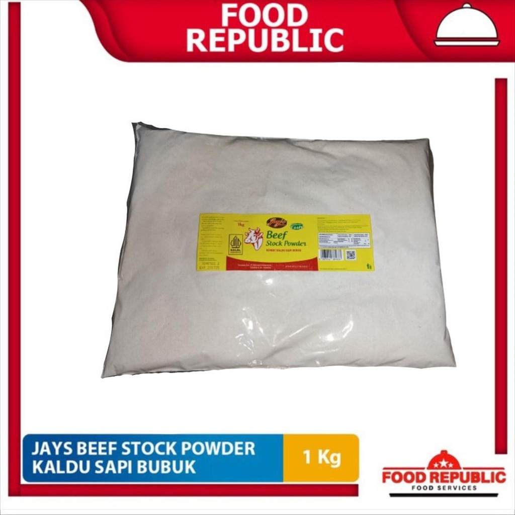 

JAYS BEEF STOCK 1 KG - KALDU SAPI BUBUK NON MSG HALAL INSTANT ENAK