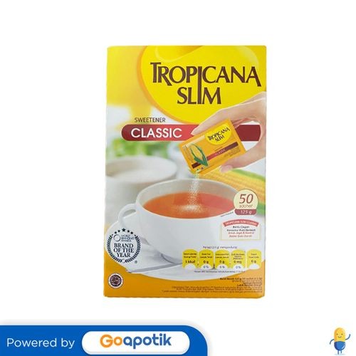 

Tropicana Slim Classic Box 50 Sachet