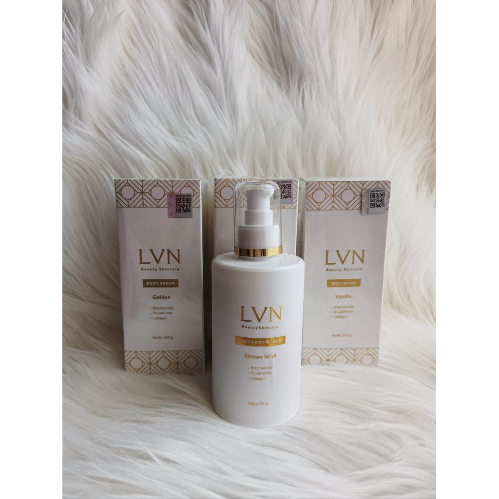 LAGI HARGA PROMO (BISA COD) LVN Beauty Skincare Body Serum niacinamide 250gr original