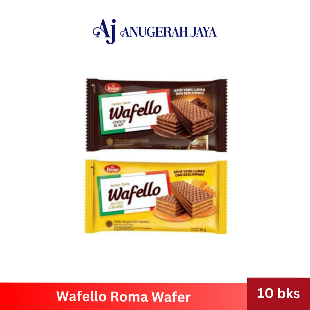 

WAFELLO Roma wafer (10 pcs @ 20.5 g)