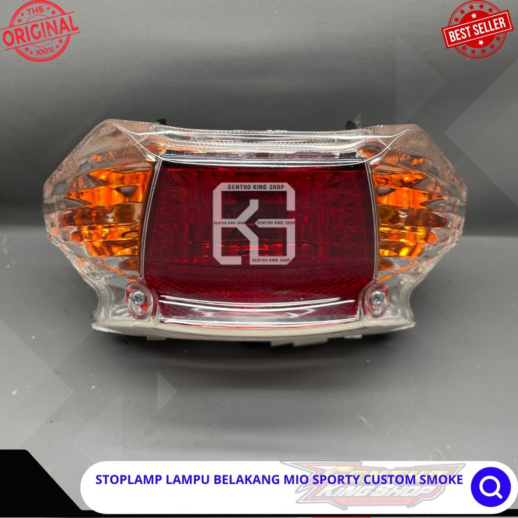 STOPLAMP LAMPU REM  BELAKANG MOTOR MIO SPORTY CUSTOM SMOKE