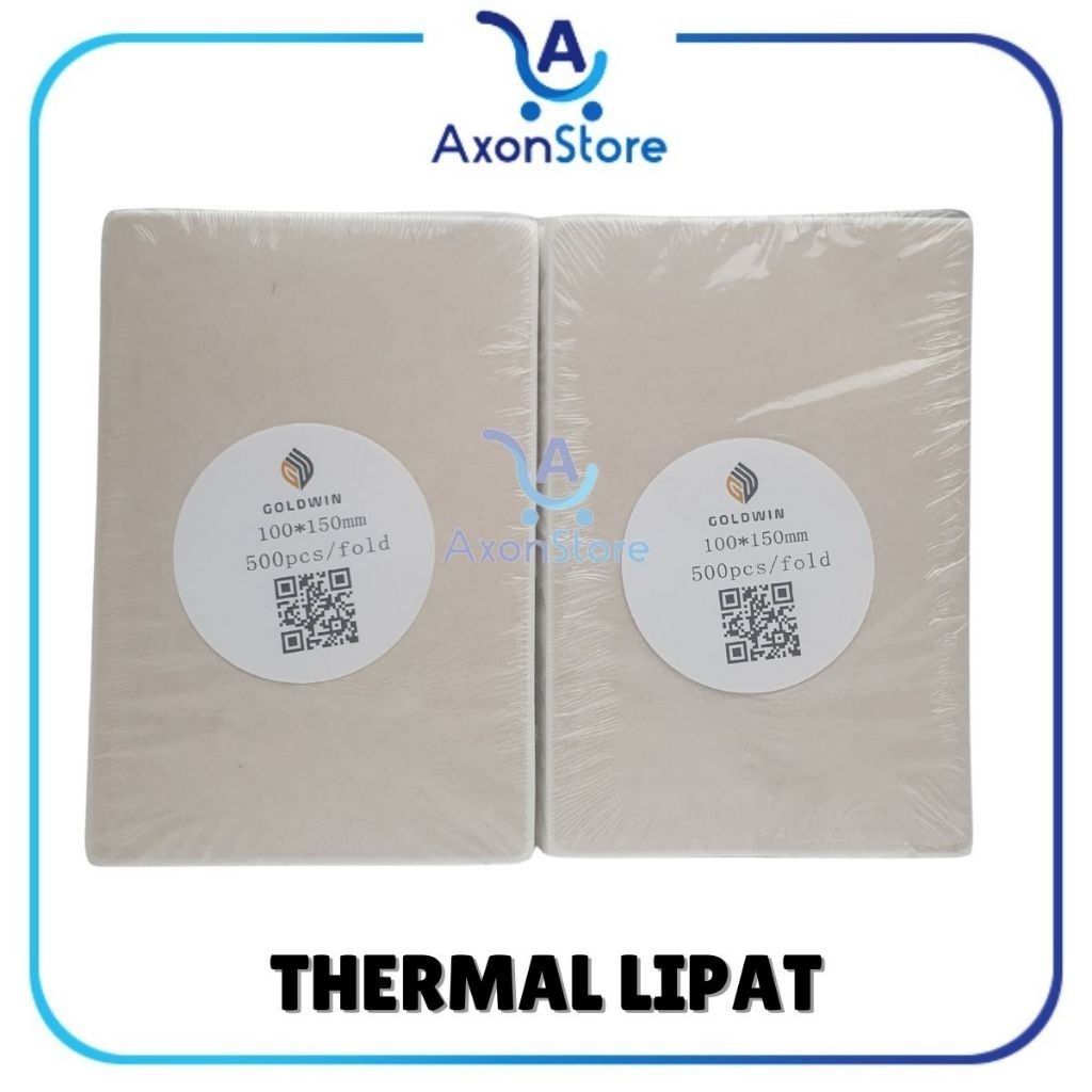

PROMO Label Thermal Barcode Lipat 100 x 150 mm 500pcs Sticker Resi 4x6