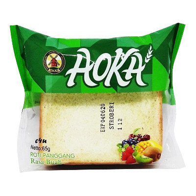 

Aoka Roti Panggang Rasa Stroberi 65 g x 5 pcs