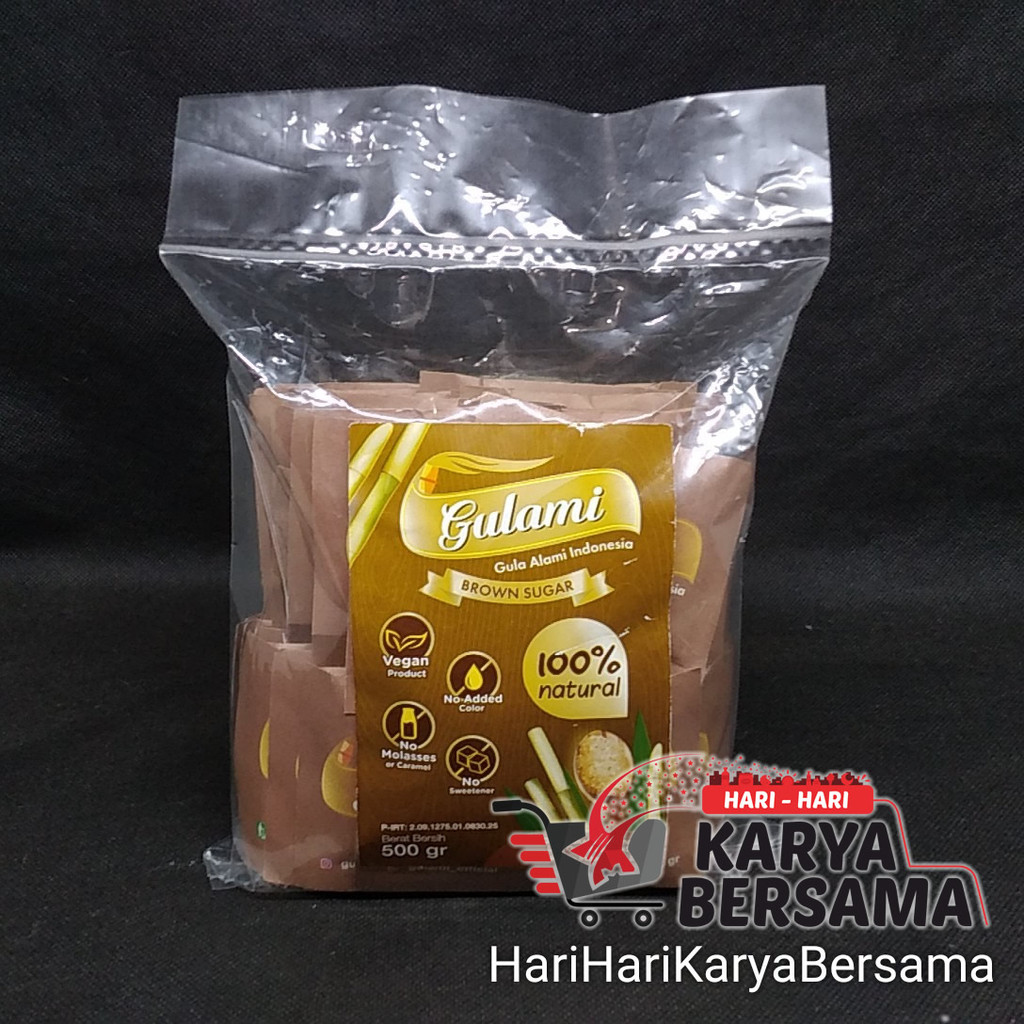

GULAMI GULA AREN BROWN SUGAR 500GR
