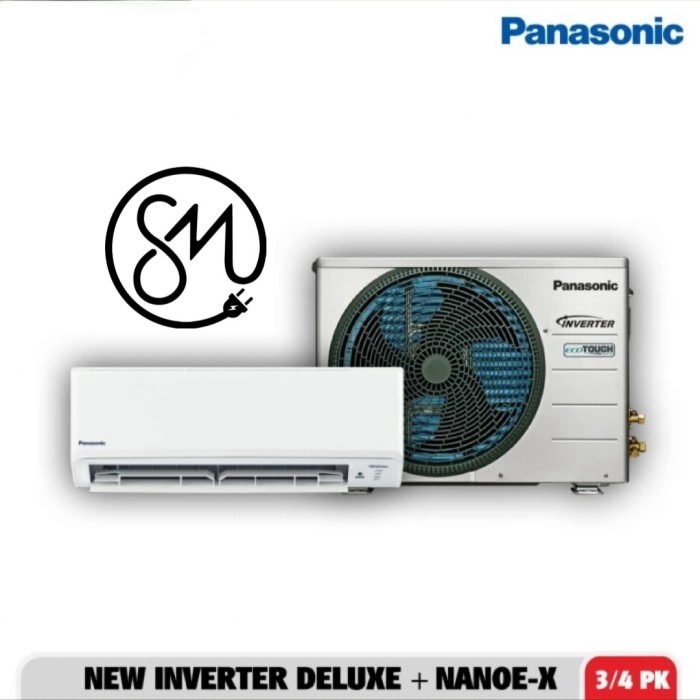 AC Panasonic 3/4 PK Inverter Deluxe XPU-7XKJ 7XKJ XPU7XKJ Nanoe-X XPU7