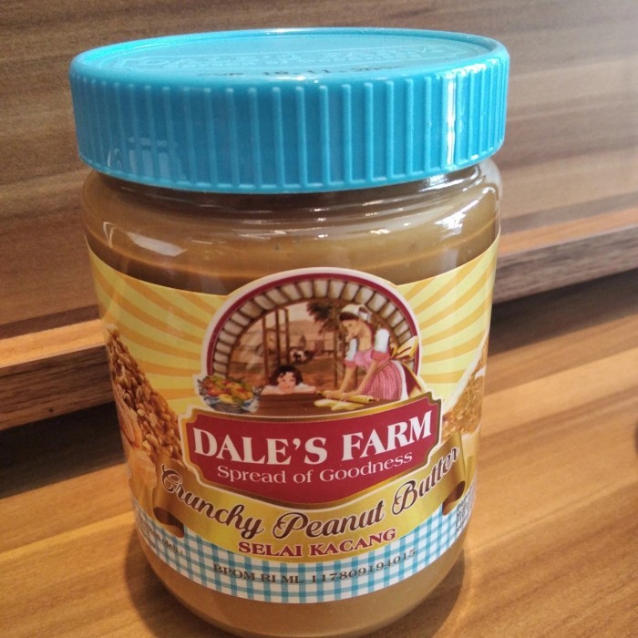 

Best- dales peanut butter crunchy 500 gram DALE'S classic termurah