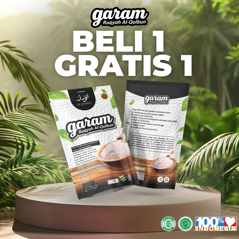 

Garam Al-Qolbun Ruqyah 275 Gram