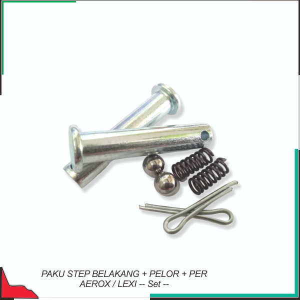 Paku Step Belakang + Pelor + Per Aerox / Lexi -- Set --