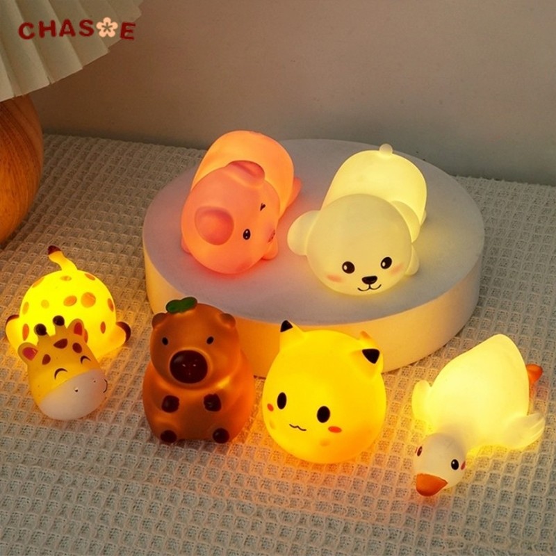 Lampu Malam Hewan Kartun / Dekorasi Kue Ulang Tahun Lampu Malam / CHAOSE