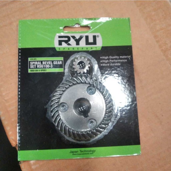 RYU Original Gear Gerinda RYU RSG100-3 RSG100-4 Gigi Nanas Mesin gerinda Tangan Gearset Gerinda Ryu