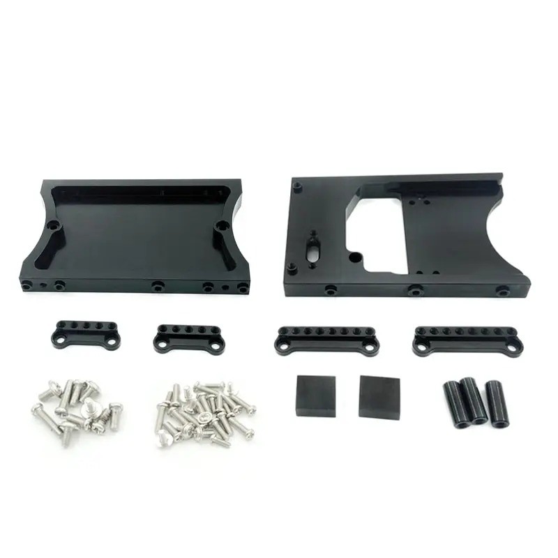 Metal Front and Rear Steering Servo Fixed Mounting Bracket Beam for WPL 1/16 and MN D90 D91 D96 D99 