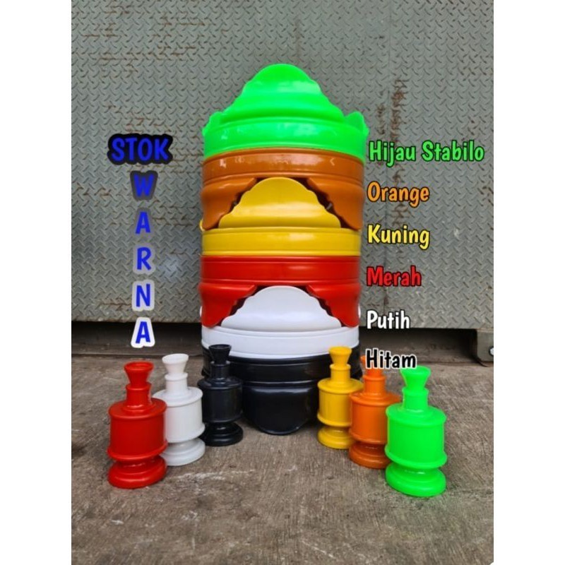 JUAL TEBOK LOVEBIRD PVC WARNA & HITAM LENGKAP PION PLASTIK SANGKAR BURUNG LOVEBIRD KANDANG BULAT