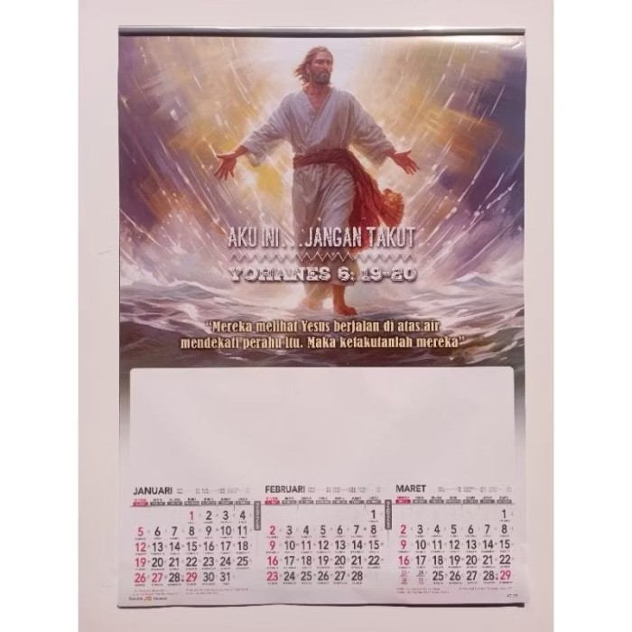 

KALENDER A0 dinding Triwulan 4 lembar 2025 rohani - 121 rohani 1