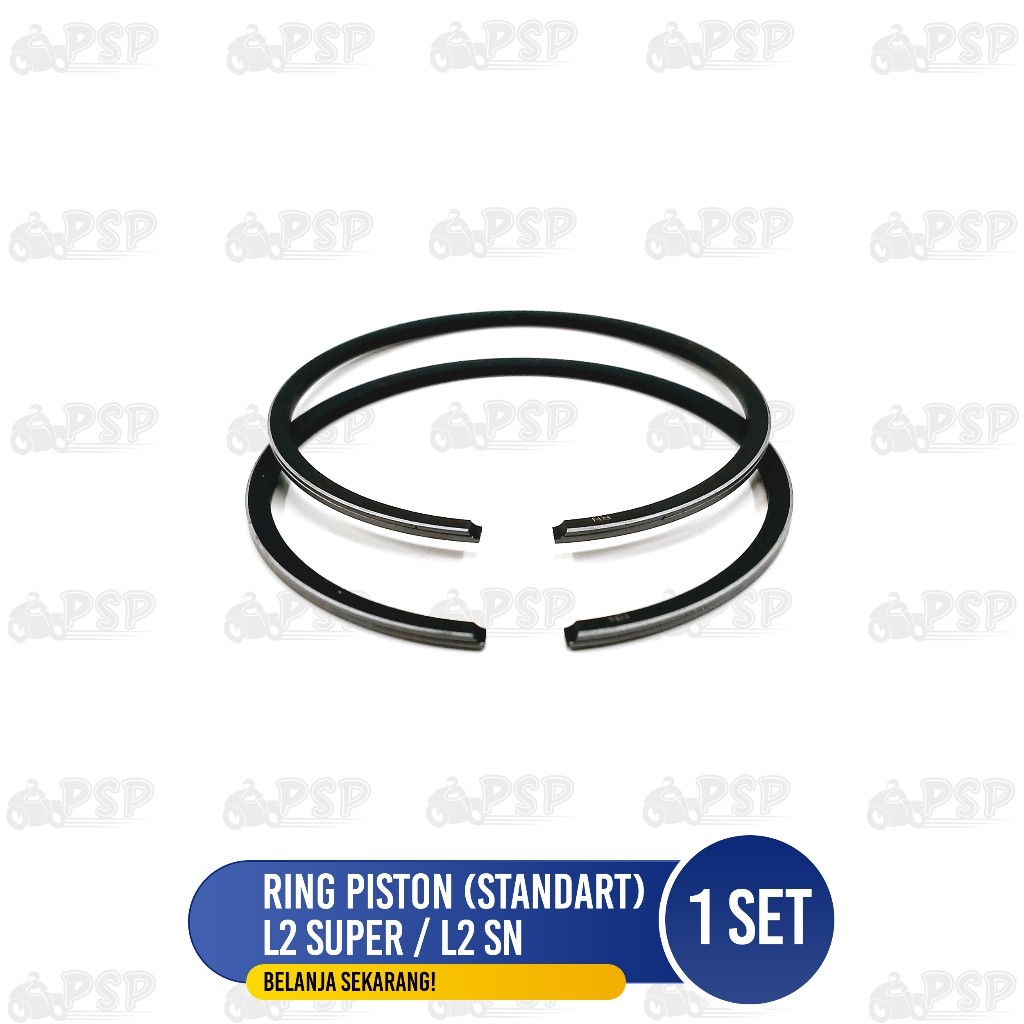 Ring Piston L2 Super / L2 SN (Standart) - Ring Cincin Seker Seher Diameter Standard Yamaha L2SN L2 G