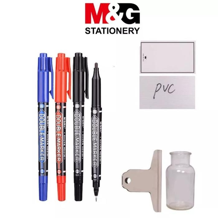 

TERLARIS! Twin Marker / Double Marker M&G APM21372 - Hitam