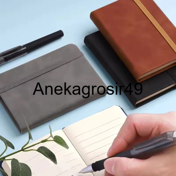 

SAG Notebook A7 Buku Notes Kecil Buku Catatan Aesthetic Scrapbook Mini Buku Agenda S148