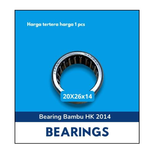 PHYT Bearing Bambu HK2014 N*N Laher Bambu HK 2014 Needle Bearing HK202614