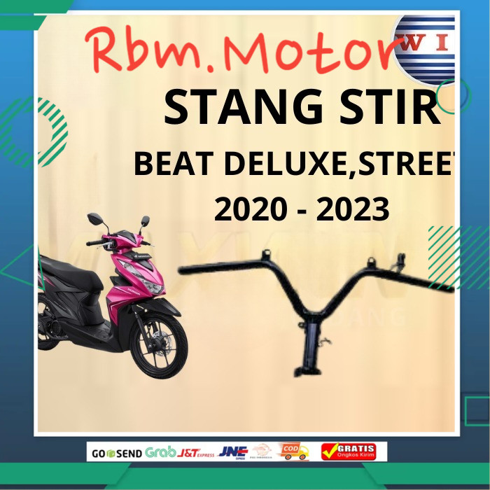 Stang Stir Honda Beat Deluxe Beat Street Tahun 2020 - 2023 Merk Win Kualitas Original