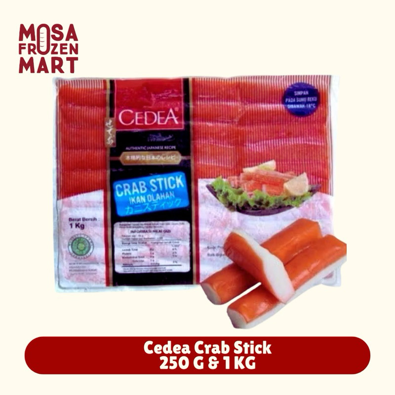 

New Cedea Crab Stick 250 G | Stik KepitingPremium