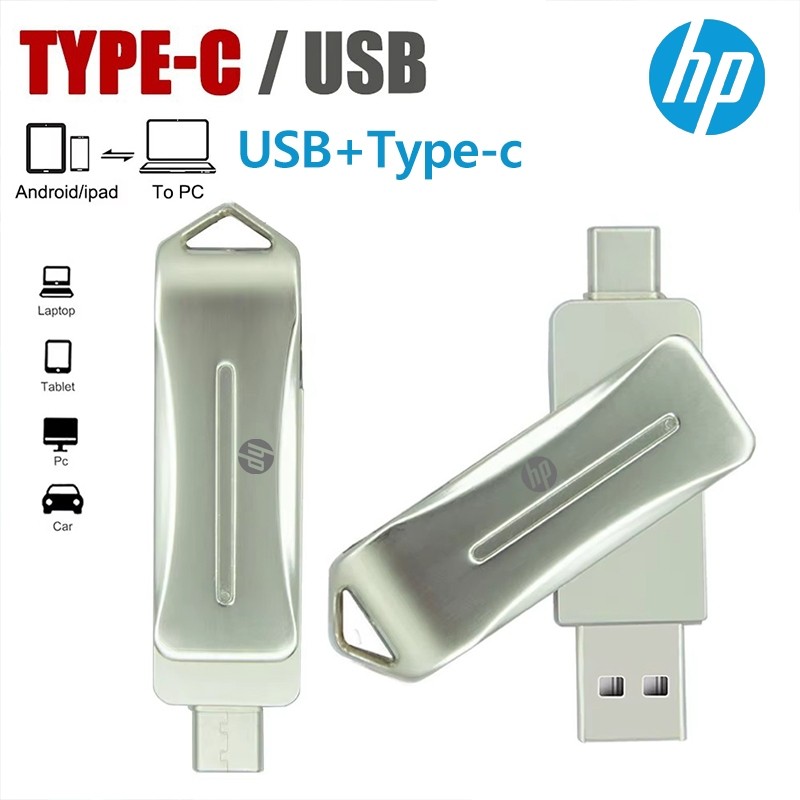 Flashdisk 1TB High Speed OTG Type C Metal USB3.0 Flash Drive for Android